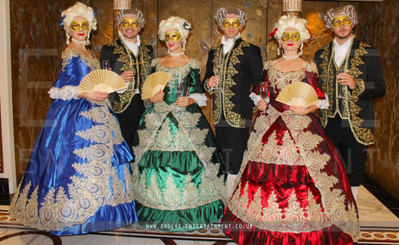 Venetian Masquerade Dance Show